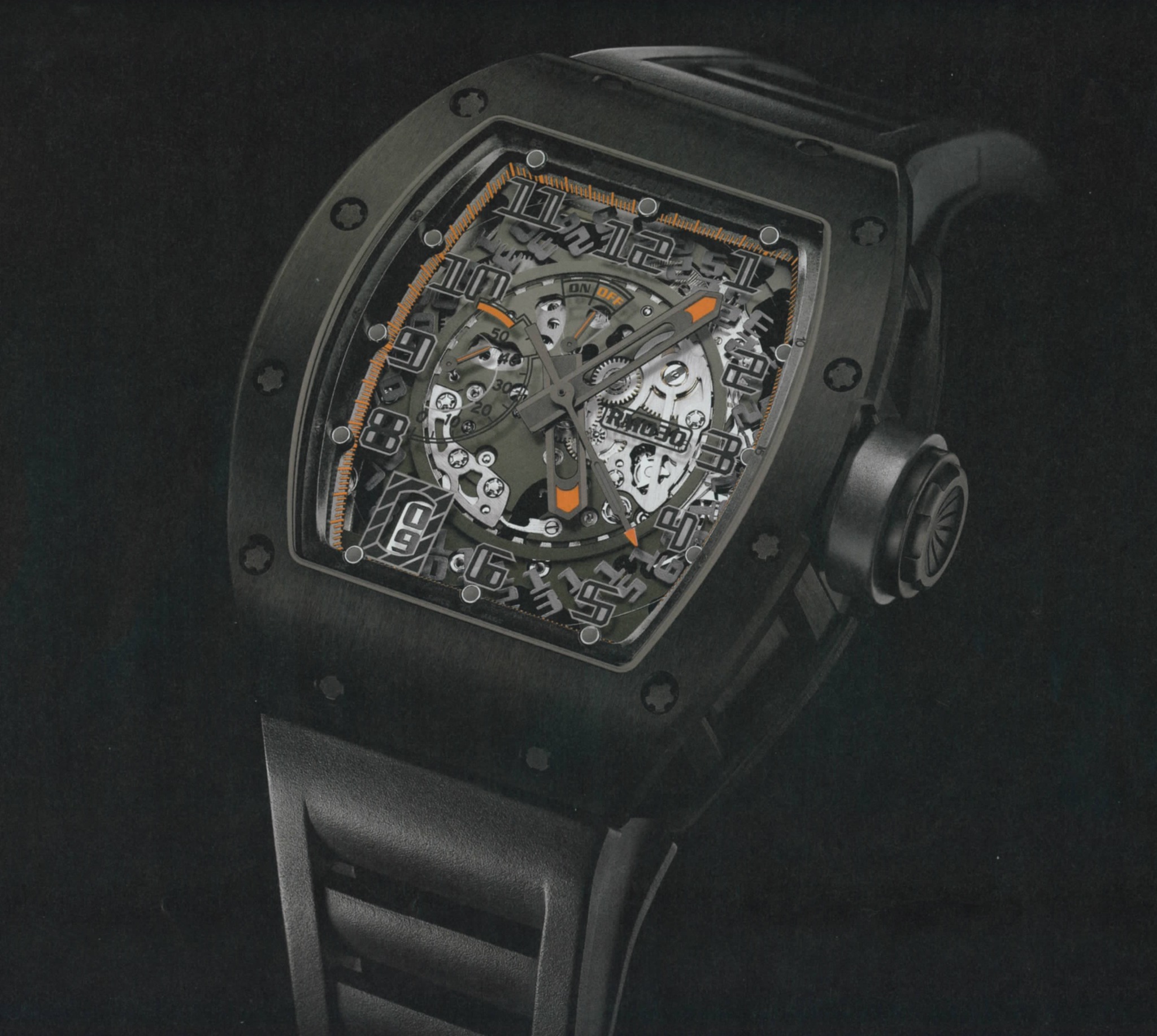 Replica Richard Mille RM 030 Watch RM 030 Kronometry 1999 Black Titanium Replica Richard Mille RM 030 Watch RM 030 Kronometry 1999 Black Titanium